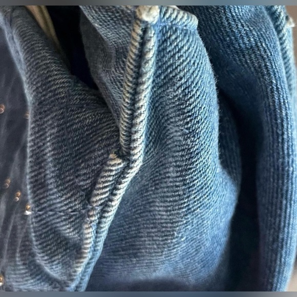 Marlo vintage denim tote bag rare unique - Picture 4 of 9